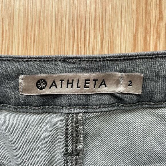 Athleta Sculptek Gray Skinny Jeans - Size: 2 - Picture 4 of 7